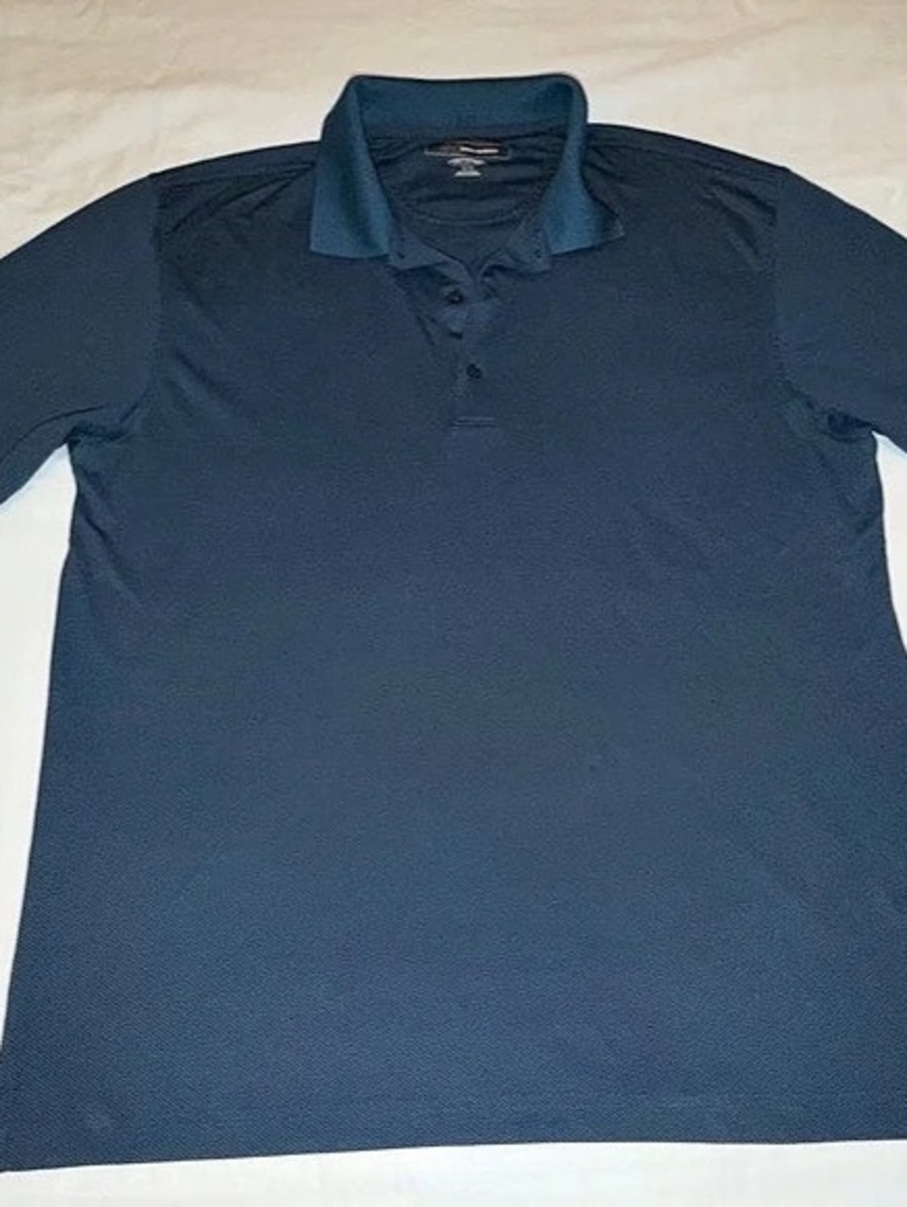 Greg Norman 19Men's Long Sleeve Polo in Blue